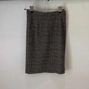 Intropia Houndstooth Pencil Skirt, Sz XS